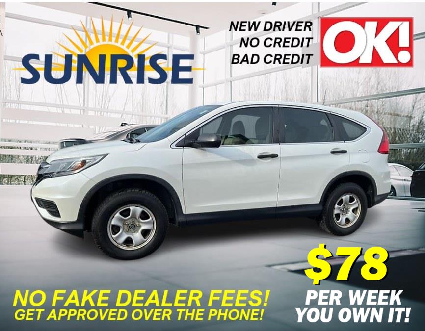 2016 Honda CR-V LX. CLEAN CARFAX. ONE OWNER!!!, available for sale in Rosedale, New York | Sunrise Auto Sales. Rosedale, New York