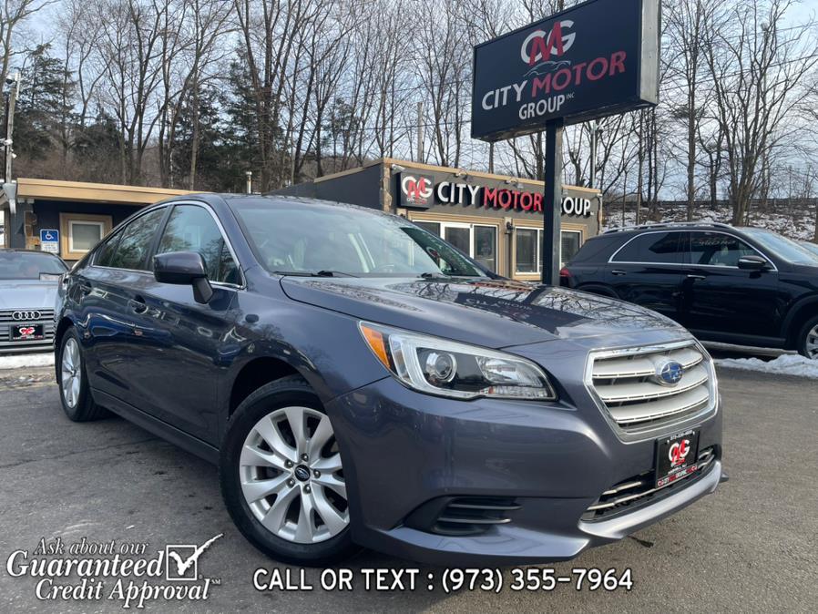 2016 Subaru Legacy 4dr Sdn 2.5i Premium PZEV, available for sale in Haskell, New Jersey | City Motor Group Inc.. Haskell, New Jersey