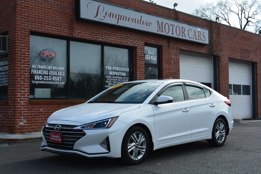 2020 Hyundai Elantra SEL IVT SULEV, available for sale in ENFIELD, Connecticut | Longmeadow Motor Cars. ENFIELD, Connecticut