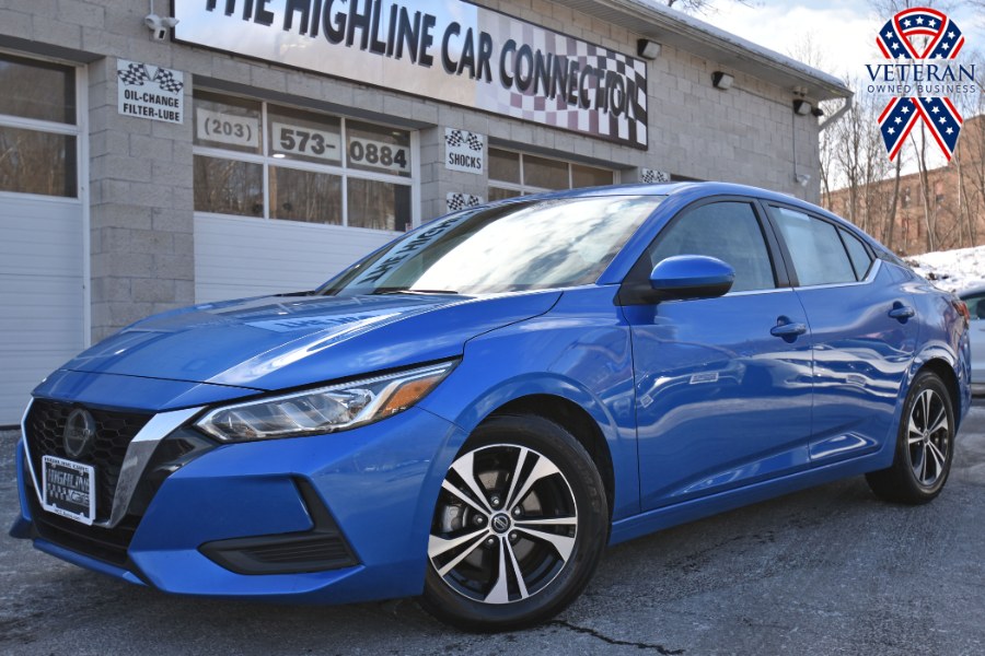 2021 Nissan Sentra SV CVT, available for sale in Waterbury, Connecticut | Highline Car Connection. Waterbury, Connecticut