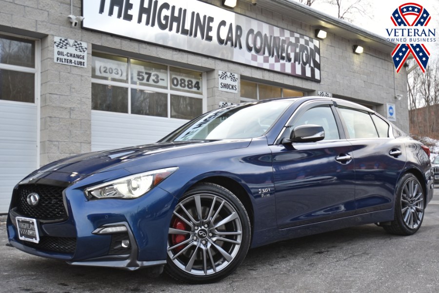 2019 INFINITI Q50 RED SPORT 400 AWD, available for sale in Waterbury, Connecticut | Highline Car Connection. Waterbury, Connecticut