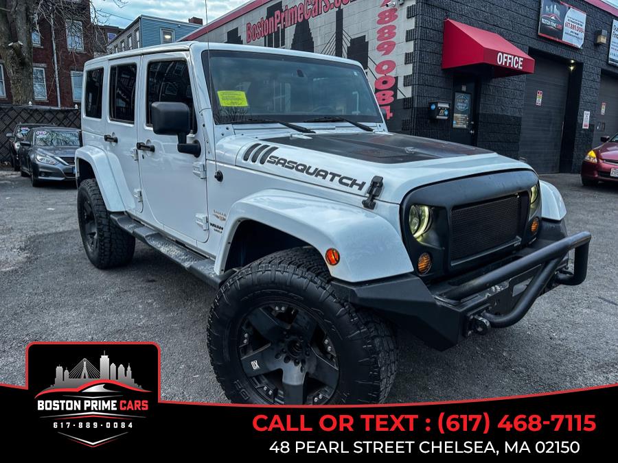 2012 Jeep Wrangler Unlimited 4WD 4dr Sahara, available for sale in Chelsea, Massachusetts | Boston Prime Cars Inc. Chelsea, Massachusetts