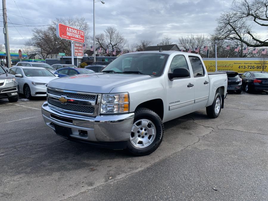 2013 Chevrolet Silverado 1500 4WD Crew Cab 143.5" LT, available for sale in Springfield, Massachusetts | Absolute Motors Inc. Springfield, Massachusetts