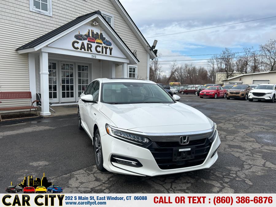 2018 Honda Accord Hybrid Touring Sedan, available for sale in East Windsor, Connecticut | Car City LLC. East Windsor, Connecticut