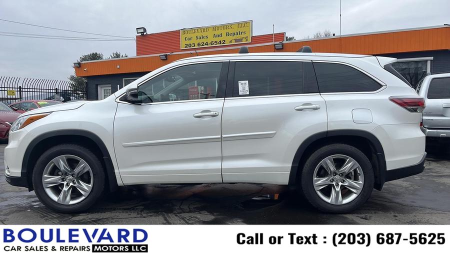 2015 Toyota Highlander Limited Sport Utility 4D, available for sale in New Haven, Connecticut | Boulevard Motors LLC. New Haven, Connecticut