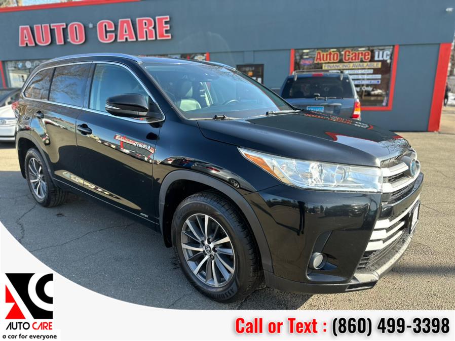 2017 Toyota Highlander Hybrid XLE V6 AWD (Natl), available for sale in Vernon , Connecticut | Auto Care Motors. Vernon , Connecticut