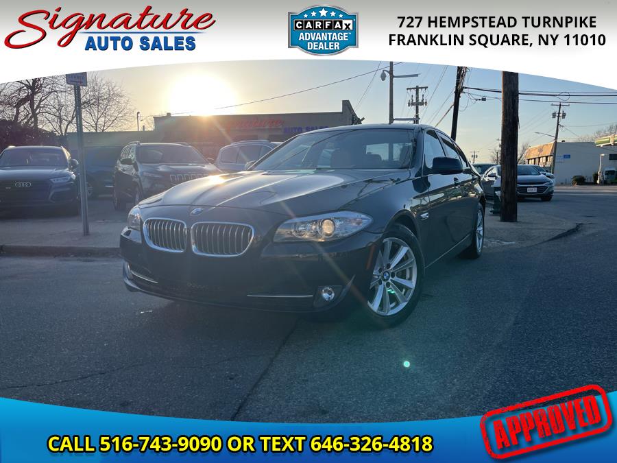 Used 2013 BMW 5 Series in Franklin Square, New York | Signature Auto Sales. Franklin Square, New York