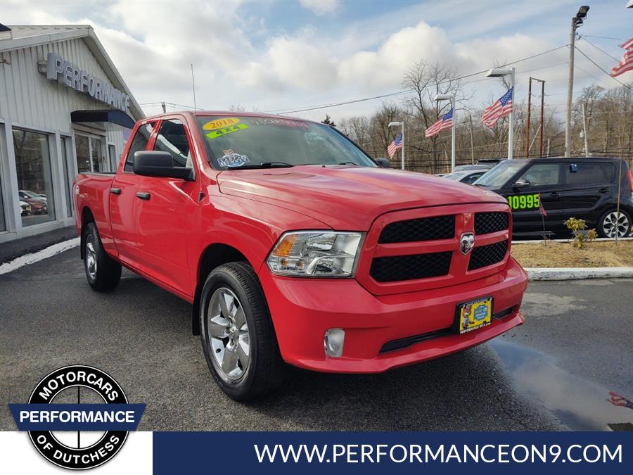 2018 Ram 1500 Express 4x4 Quad Cab 6''4" Box, available for sale in Wappingers Falls, New York | Performance Motor Cars. Wappingers Falls, New York