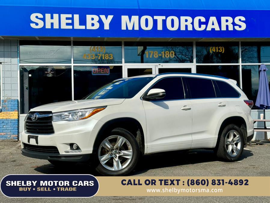 2016 Toyota Highlander AWD 4dr V6 Limited (Natl), available for sale in Springfield, Massachusetts | Shelby Motor Cars. Springfield, Massachusetts