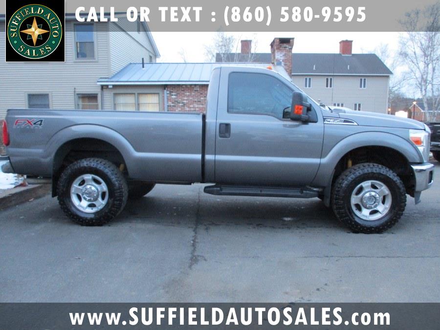 2014 Ford Super Duty F-350 SRW 4WD Reg Cab 137" XLT, available for sale in Suffield, Connecticut | Suffield Auto LLC. Suffield, Connecticut