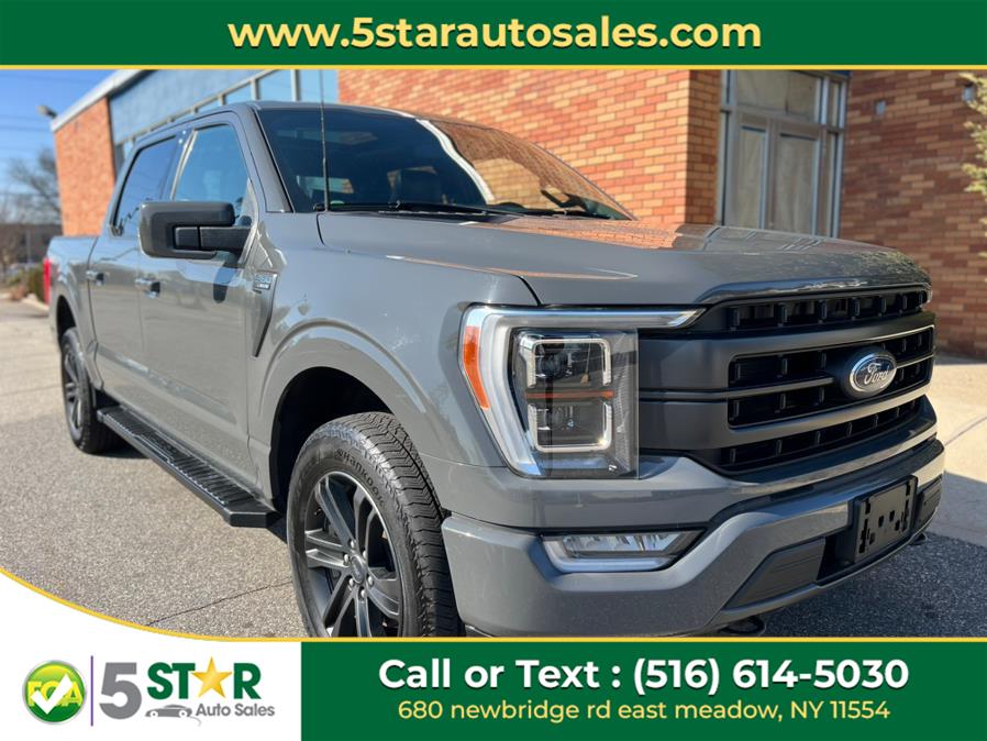 2021 Ford F-150 LARIAT LARIAT 4WD SuperCrew 5.5'' Box, available for sale in East Meadow, New York | 5 Star Auto Sales Inc. East Meadow, New York