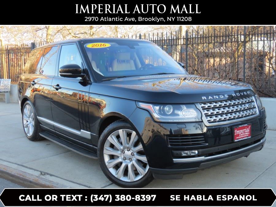 2016 Land Rover Range Rover 4WD 4dr Supercharged, available for sale in Brooklyn, New York | Imperial Auto Mall. Brooklyn, New York