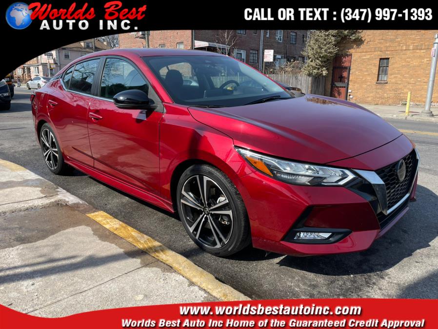 2021 Nissan Sentra SR CVT, available for sale in Brooklyn, New York | Worlds Best Auto Inc. Brooklyn, New York