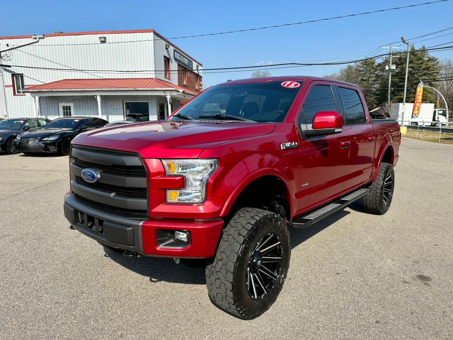 2015 Ford F-150 4WD SuperCrew 145" Lariat, available for sale in South Windsor, Connecticut | Mike And Tony Auto Sales, Inc. South Windsor, Connecticut