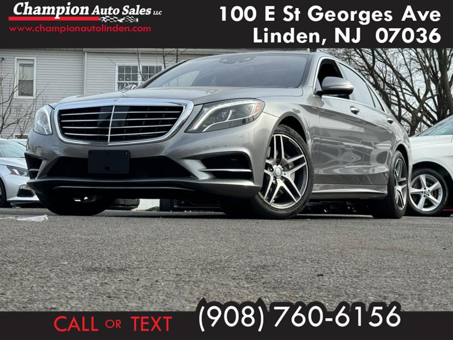 2015 Mercedes-Benz S-Class 4dr Sdn S550 4MATIC, available for sale in Linden, New Jersey | Champion Used Auto Sales. Linden, New Jersey