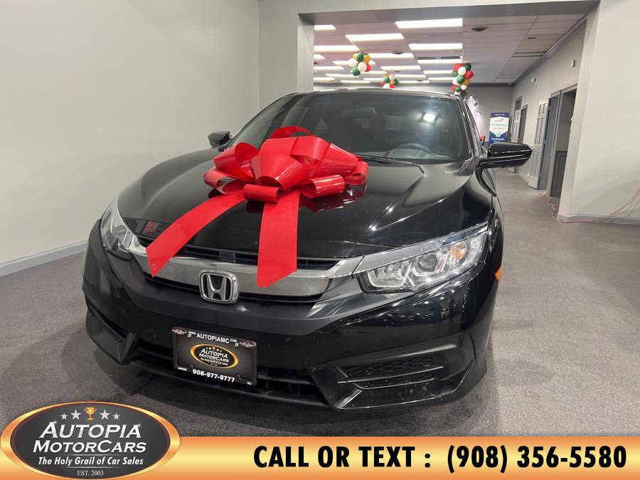 2018 Honda Civic Coupe LX-P CVT, available for sale in Union, New Jersey | Autopia Motorcars Inc. Union, New Jersey