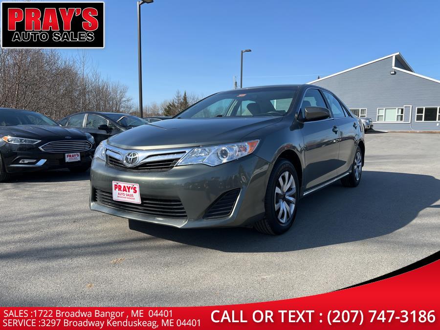 2012 Toyota Camry 4dr Sdn I4 Auto L, available for sale in Bangor , Maine | Pray's Auto Sales . Bangor , Maine