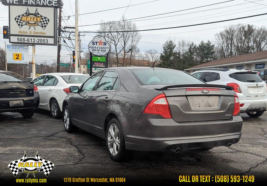 2012 Ford Fusion 4dr Sdn SE FWD, available for sale in Worcester, Massachusetts | Rally Motor Sports. Worcester, Massachusetts 2012 Ford Fusion 4dr Sdn SE FWD, available for sale in Worcester, Massachusetts | Rally Motor Sports. Worcester, Massachusetts