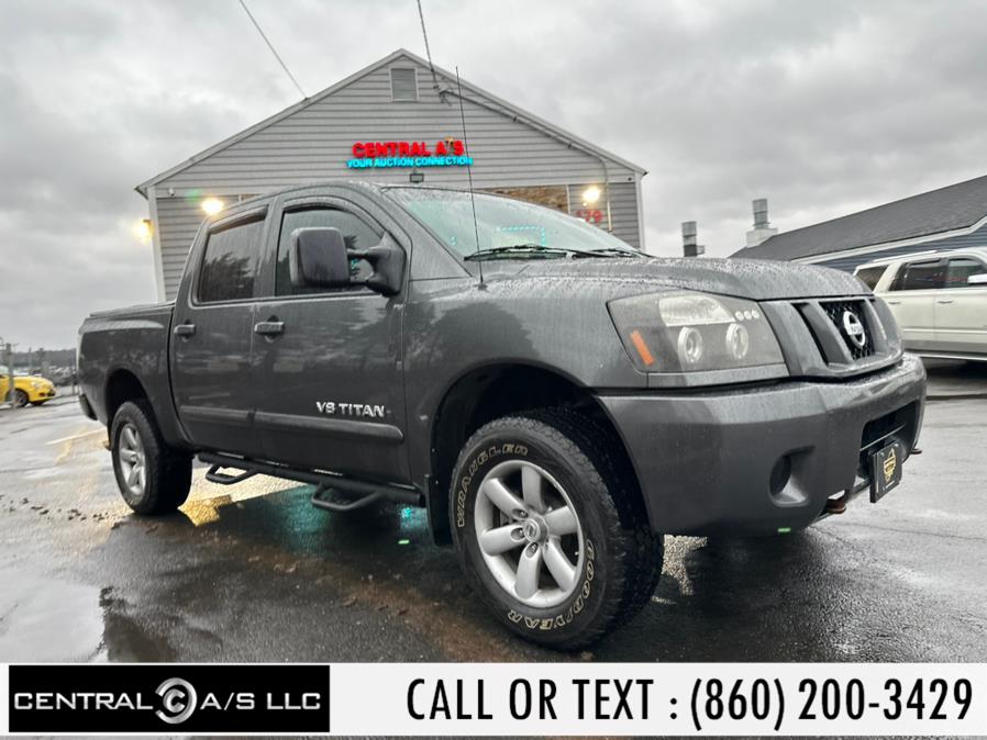 2011 Nissan Titan 4WD Crew Cab SWB SV, available for sale in East Windsor, Connecticut | Central A/S LLC. East Windsor, Connecticut