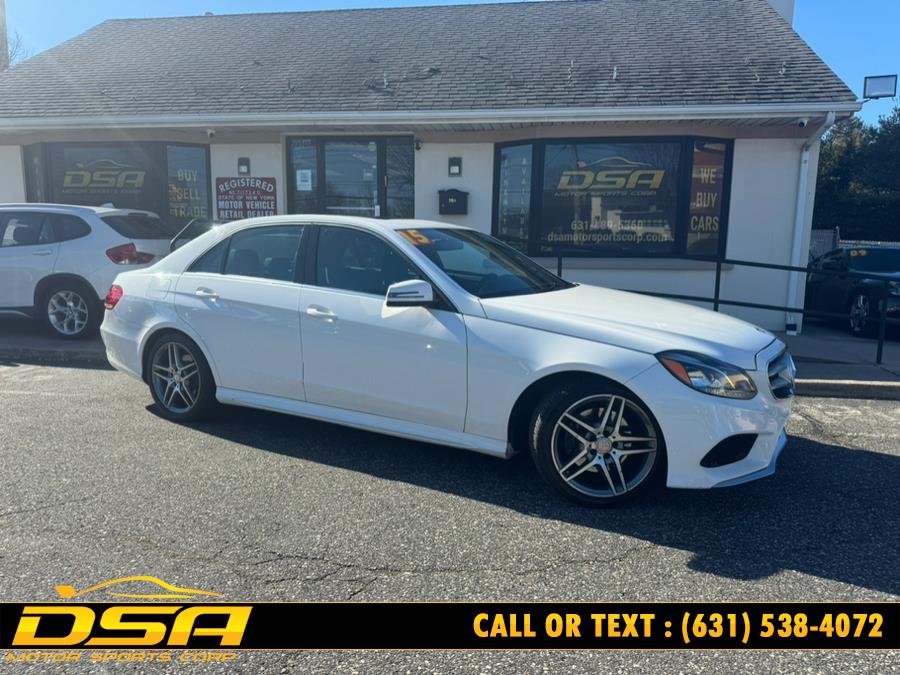 2015 Mercedes-Benz E-Class 4dr Sdn E 350 Sport 4MATIC, available for sale in Commack, New York | DSA Motor Sports Corp. Commack, New York