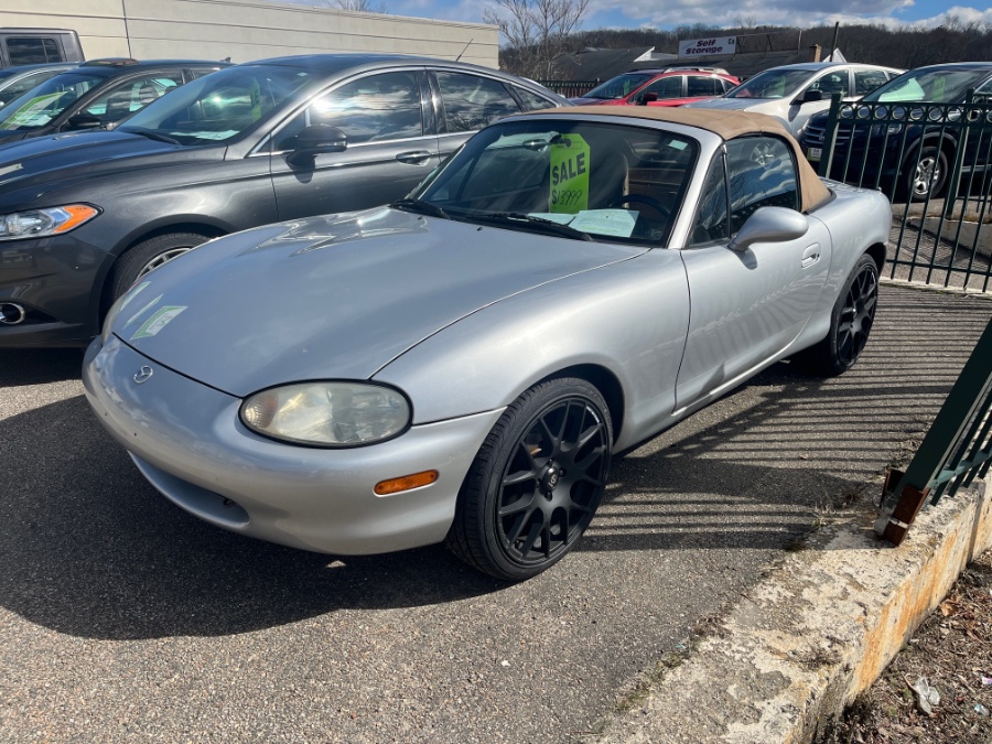 1999 Mazda MX-5 Miata 2dr Conv Base Manual, available for sale in Norwich, Connecticut | MACARA Vehicle Services, Inc. Norwich, Connecticut