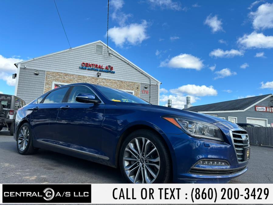 2016 Hyundai Genesis 4dr Sdn V6 3.8L RWD, available for sale in East Windsor, Connecticut | Central A/S LLC. East Windsor, Connecticut