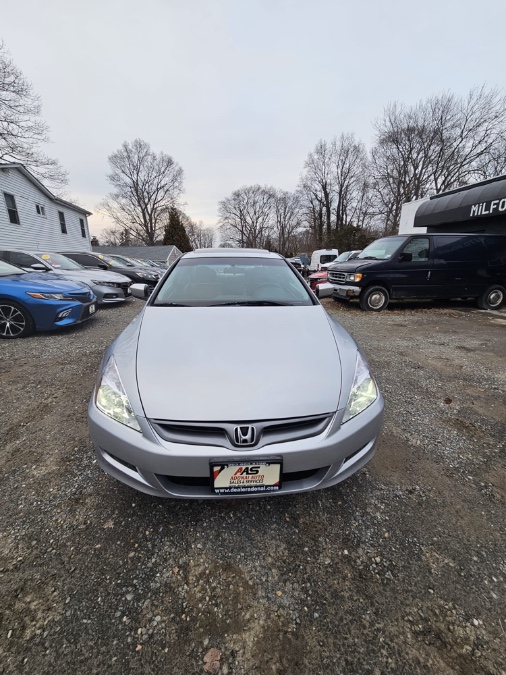 2007 Honda Accord Cpe 2dr I4 AT EX-L w/Navi, available for sale in Milford, Connecticut | Adonai Auto Sales LLC. Milford, Connecticut