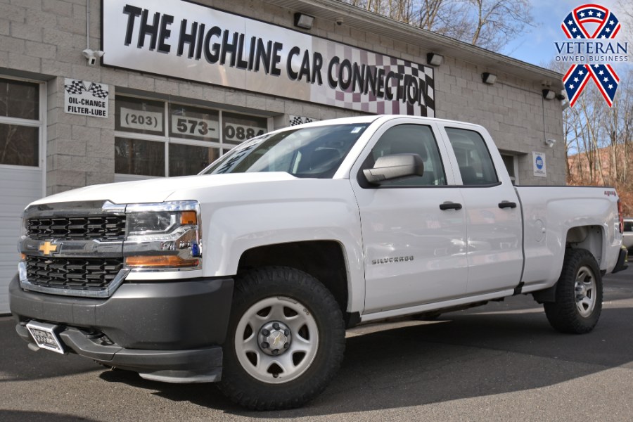 2018 Chevrolet Silverado 1500 4WD Double Cab, available for sale in Waterbury, Connecticut | Highline Car Connection. Waterbury, Connecticut