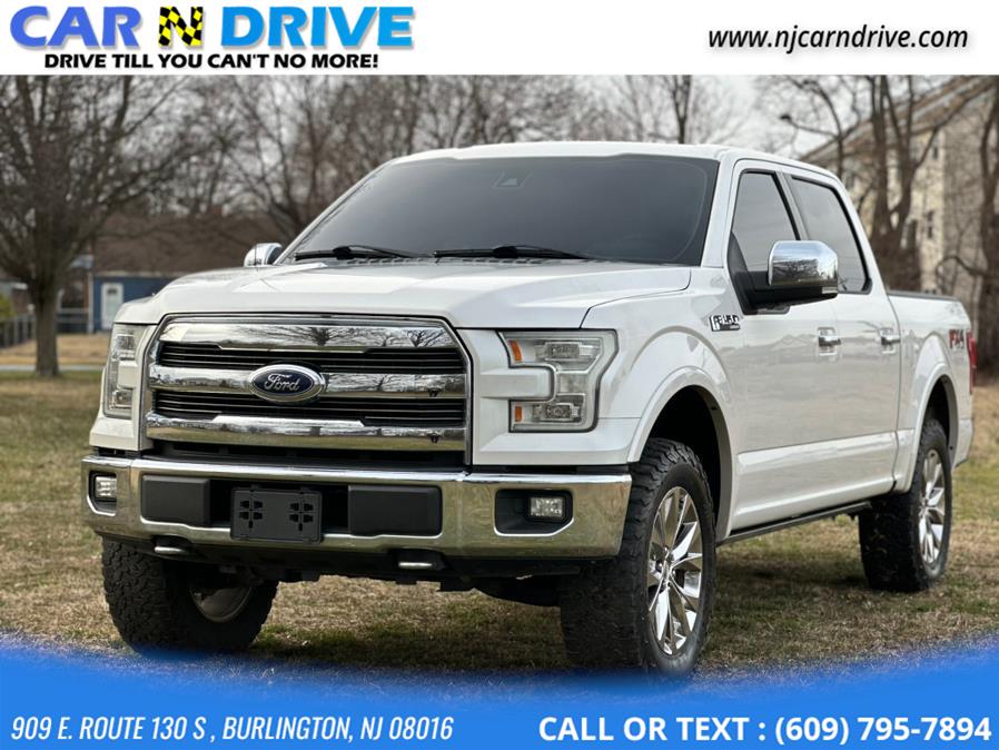 2016 Ford F-150 Lariat SuperCrew 6.5-ft. Bed 4WD, available for sale in Burlington, New Jersey | Car N Drive. Burlington, New Jersey