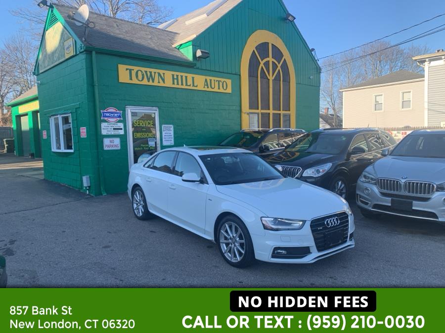 2016 Audi A4 Auto quattro 2.0T Premium, available for sale in New London, Connecticut | McAvoy Inc dba Town Hill Auto. New London, Connecticut