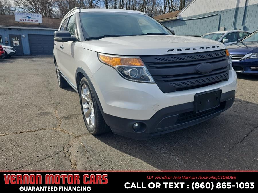 2013 Ford Explorer 4WD 4dr XLT, available for sale in Vernon Rockville, Connecticut | Vernon Motor Cars. Vernon Rockville, Connecticut