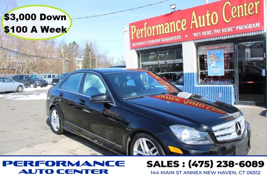 2012 Mercedes-Benz C-Class 4dr Sdn C 300 Sport 4MATIC, available for sale in New Haven, Connecticut | Performance Auto Sales LLC. New Haven, Connecticut