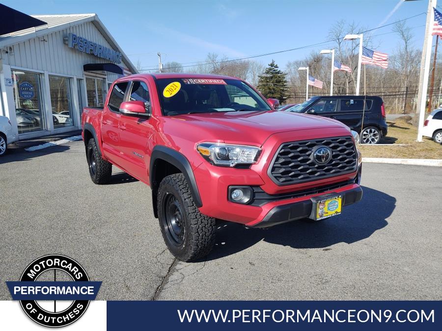 2021 Toyota Tacoma 4WD TRD Off Road Double Cab 5'' Bed V6 AT (Natl), available for sale in Wappingers Falls, New York | Performance Motor Cars. Wappingers Falls, New York