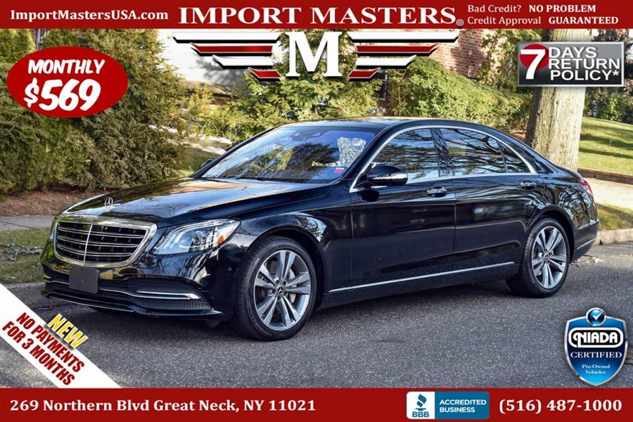 Used Mercedes-benz S-class S 450 4MATIC AWD 4dr Sedan 2019 | Camy Cars. Great Neck, New York