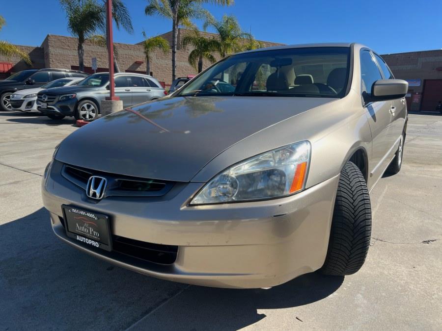 2004 Honda Accord Sdn EX Auto, available for sale in Temecula, California | Auto Pro. Temecula, California
