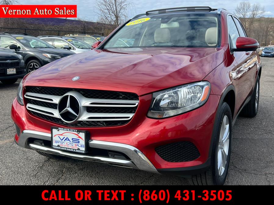 2016 Mercedes-Benz GLC 4MATIC 4dr GLC 300, available for sale in Manchester, Connecticut | Vernon Auto Sale & Service. Manchester, Connecticut