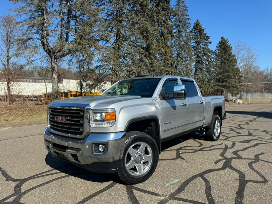 2015 GMC Sierra 2500HD available WiFi 4WD Crew Cab 153.7" SLT, available for sale in Waterbury, Connecticut | Platinum Auto Care. Waterbury, Connecticut