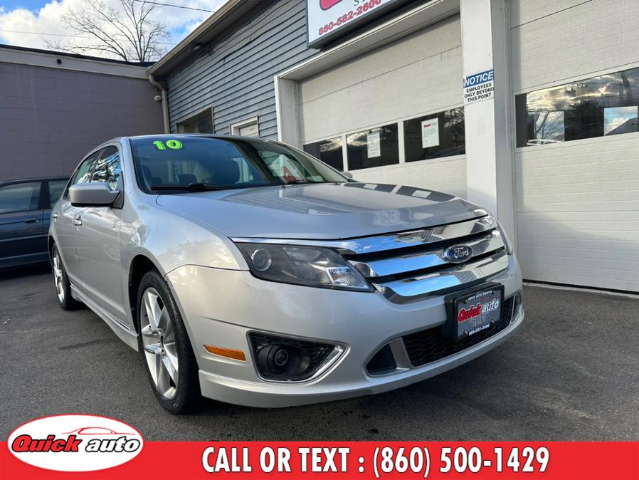 2010 Ford Fusion 4dr Sdn SPORT AWD, available for sale in Bristol, Connecticut | Quick Auto LLC. Bristol, Connecticut