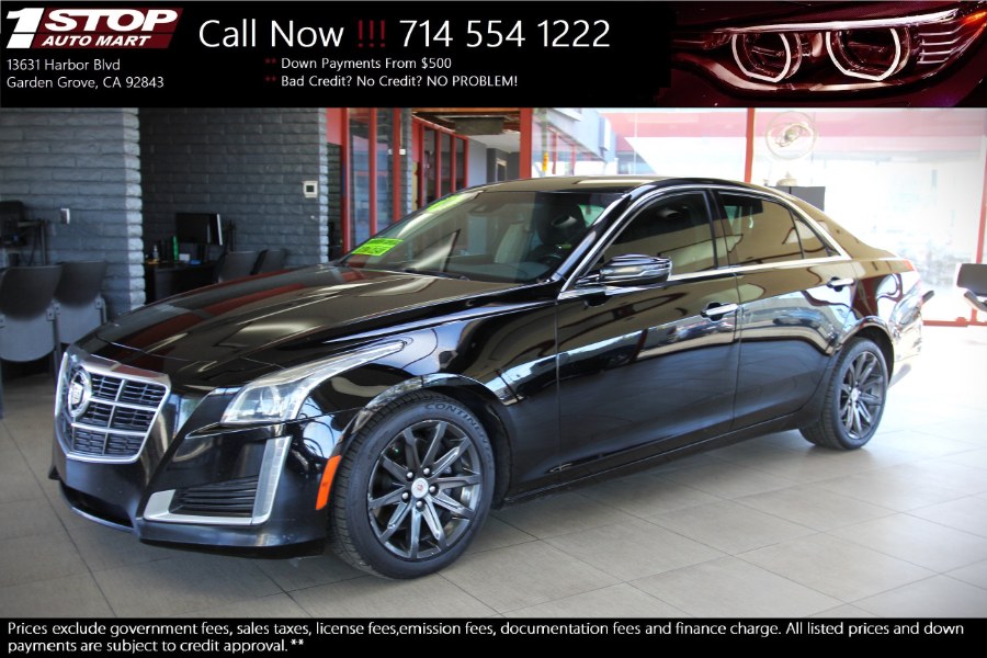 2014 Cadillac CTS Sedan 4dr Sdn 2.0L Turbo Luxury RWD, available for sale in Garden Grove, California | 1 Stop Auto Mart Inc.. Garden Grove, California