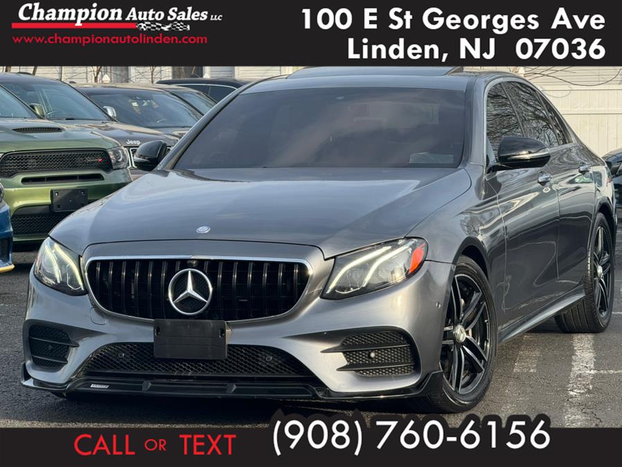 2017 Mercedes-Benz E-Class E 300 Sport 4MATIC Sedan, available for sale in Linden, New Jersey | Champion Used Auto Sales. Linden, New Jersey