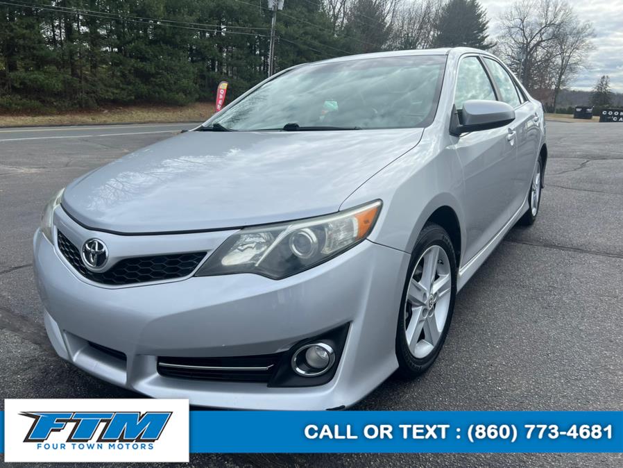 2012 Toyota Camry 4dr Sdn I4 Auto SE (Natl), available for sale in Somers, Connecticut | Four Town Motors LLC. Somers, Connecticut