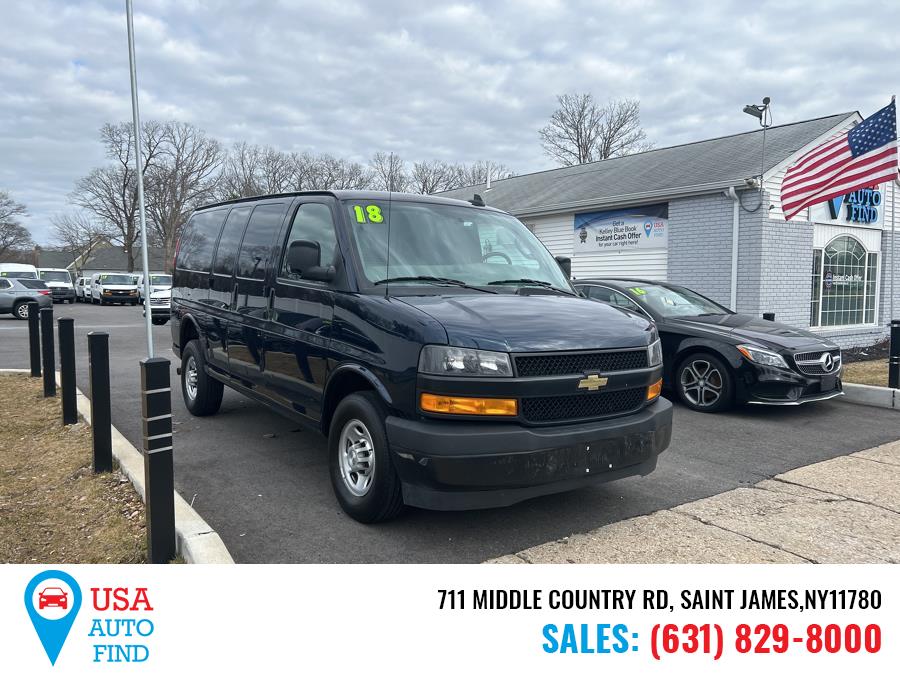 2018 Chevrolet Express Cargo Van RWD 3500 135", available for sale in Saint James, New York | USA Auto Find. Saint James, New York