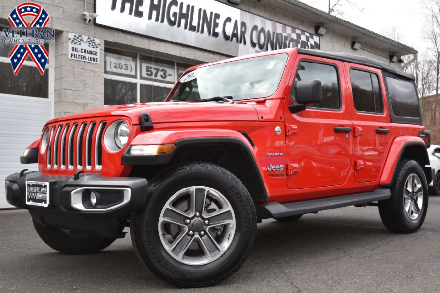 2021 Jeep Wrangler Unlimited Sahara Altitude 4x4, available for sale in Waterbury, Connecticut | Highline Car Connection. Waterbury, Connecticut
