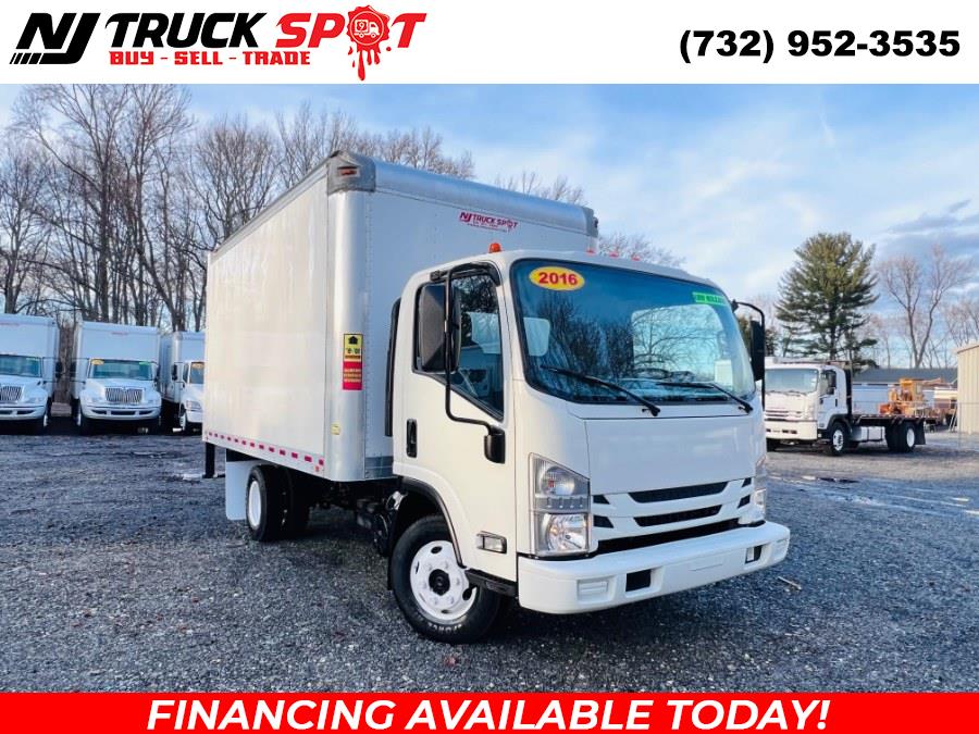 2016 Isuzu NPR GAS REG 14FT BOX  + LOADING RAMP BOX TRUCK, available for sale in South Amboy, New Jersey | NJ Truck Spot. South Amboy, New Jersey