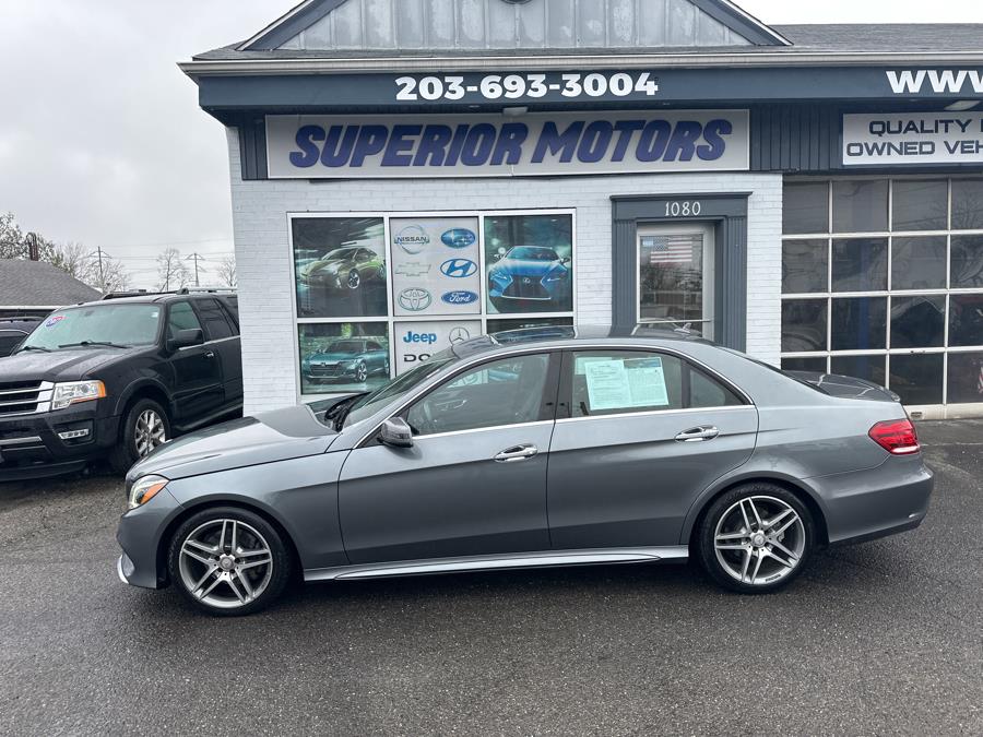 2016 Mercedes-Benz E-350 SPORT SEDAN 4dr Sdn E 350 Sport 4MATIC, available for sale in Milford, Connecticut | Superior Motors LLC. Milford, Connecticut