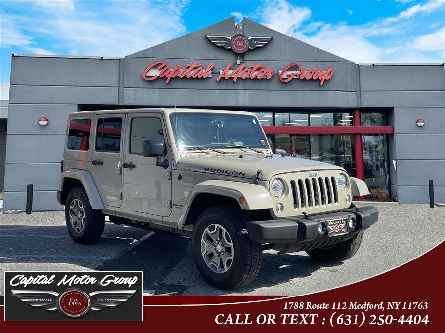 2017 Jeep Wrangler Unlimited Rubicon 4x4, available for sale in Medford, New York | Capital Motor Group Inc. Medford, New York