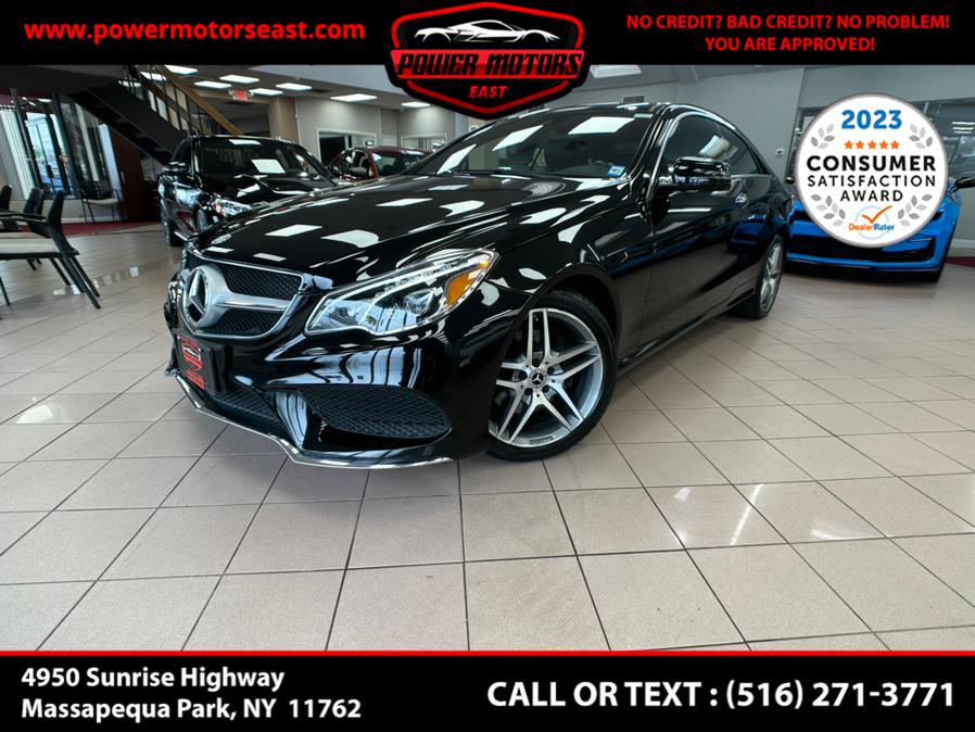 2017 Mercedes-Benz E-Class E 400 4MATIC Coupe, available for sale in Massapequa Park, New York | Power Motors East. Massapequa Park, New York
