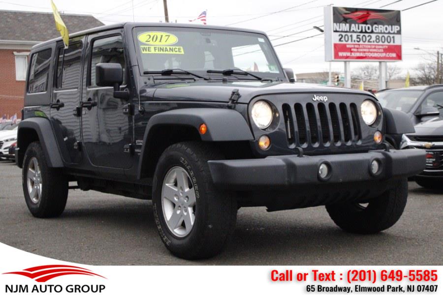 Used 2017 Jeep Wrangler Unlimited in Elmwood Park, New Jersey | NJM Auto Group. Elmwood Park, New Jersey