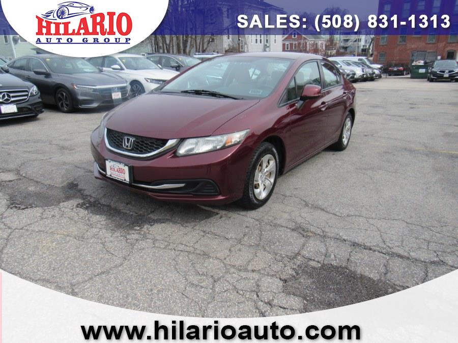 2013 Honda Civic LX, available for sale in Worcester, Massachusetts | Hilario's Auto Sales Inc.. Worcester, Massachusetts