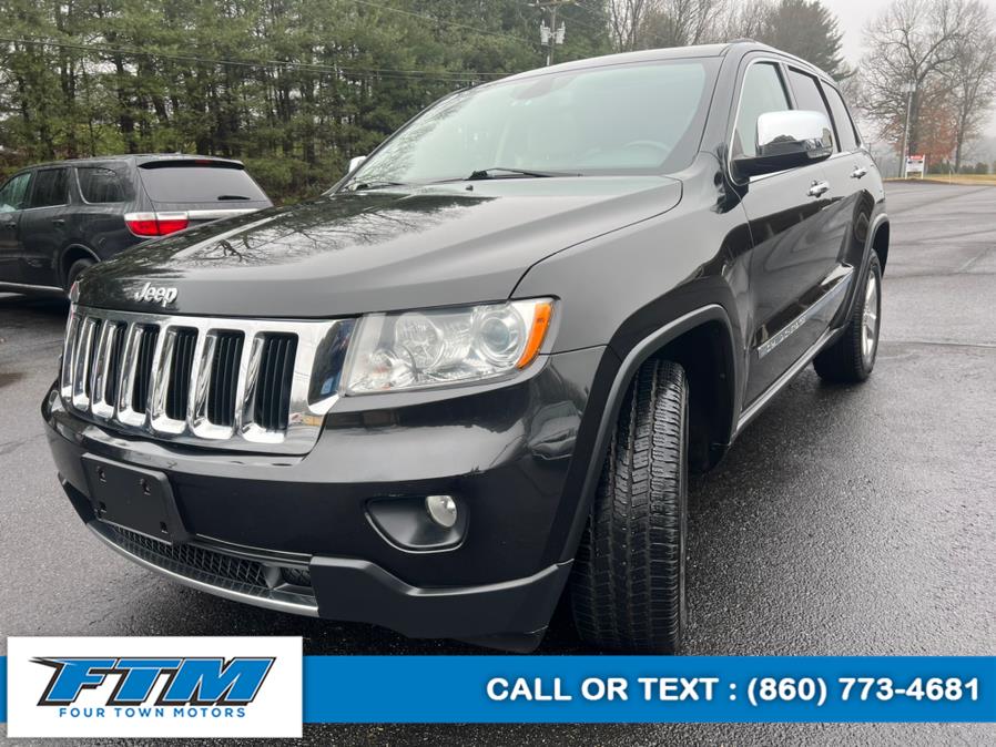 2012 Jeep Grand Cherokee 4WD 4dr Limited, available for sale in Somers, Connecticut | Four Town Motors LLC. Somers, Connecticut